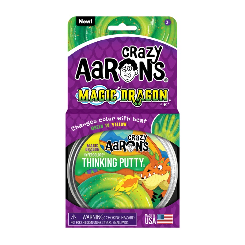 Crazy Aaron's Magic Dragon - Full Size 4" Thinking Putty Tin