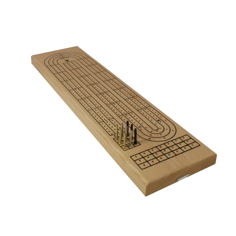 Cribbage - 3 Track wood Cribbage