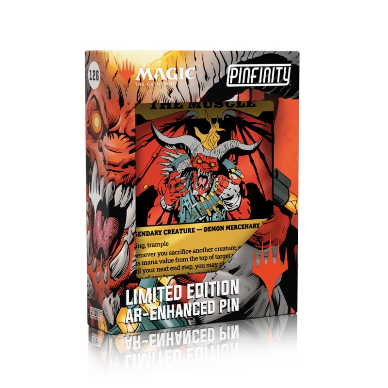 Magic: The Gathering - Rakdos, The Muscle AR Pin