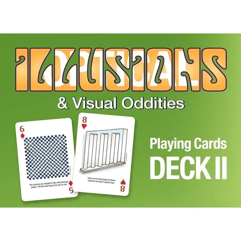 Optical Illusions & Visual Oddities II Playing Cards