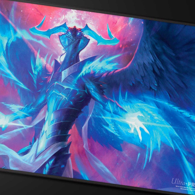 Tarkir: Dragonstorm Ugin, Eye of the Storms Black Stitched Playmat