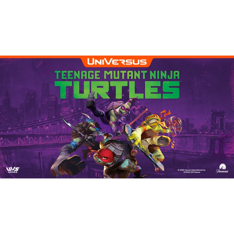 Thu 8/14/2025, 6 pm - TMNT UniVersus Prerelease: Cowabunga in the Cards!