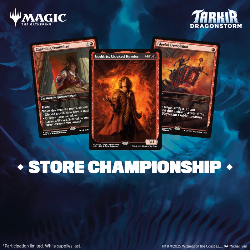 Tue 5/27/2025, 6 pm - Tarkir: Dragonstorm Store Championship