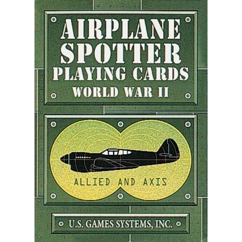 World War II Airplane Spotter Playing Cards Deck