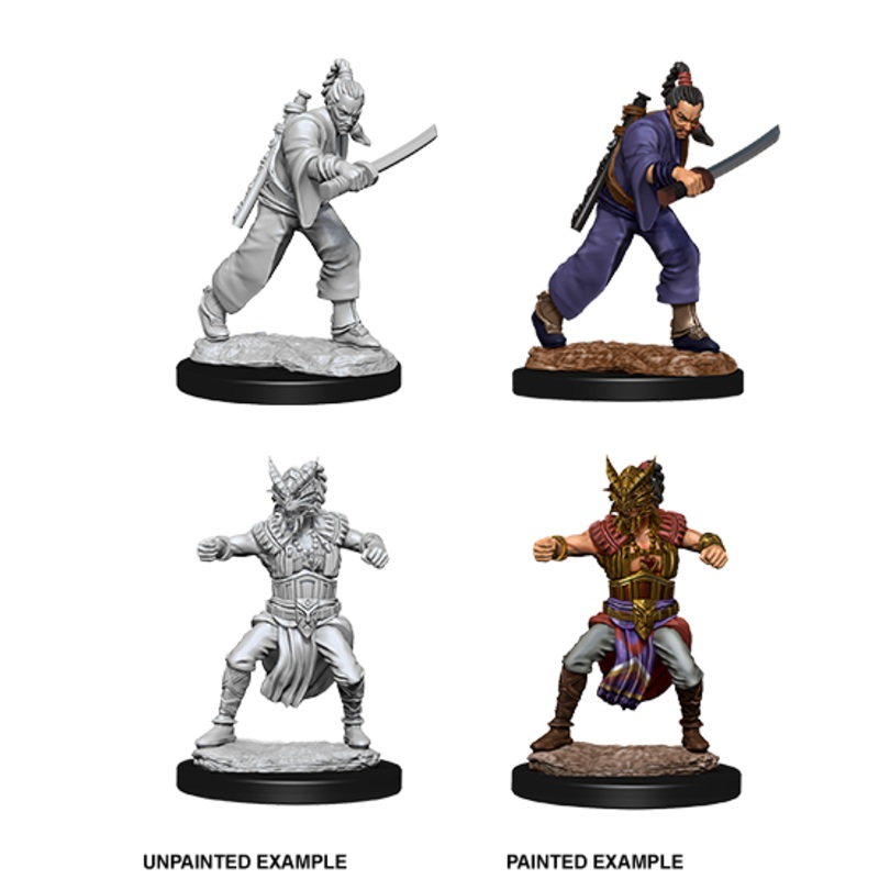 Dungeons & Dragons Nolzur's Marvelous Unpainted Miniatures: W08 Male Human Monk