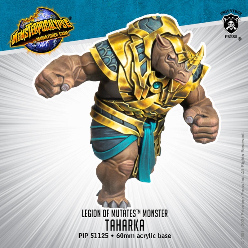 Monsterpocalypse - Legion of Mutates Monster: Taharka