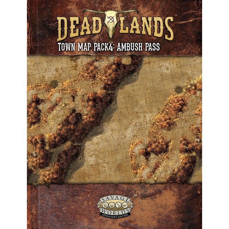 Savage Worlds RPG: Deadlands - Map Pack 4: Ambush Pass