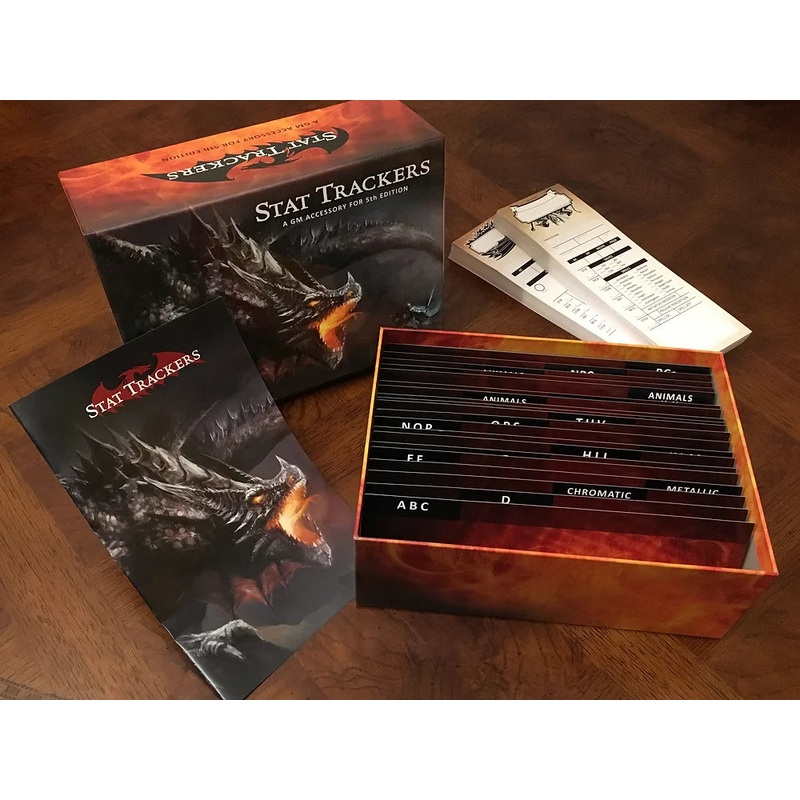 Stat Trackers Core Set for D&D 5th Edition