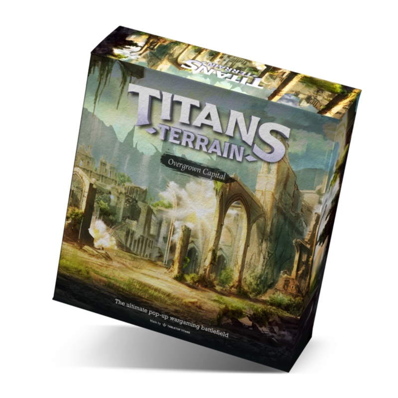 Titans Terrain - Overgrown Capitol Set
