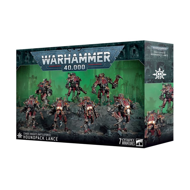 Warhammer 40k: Chaos Knights - Houndpack Lance