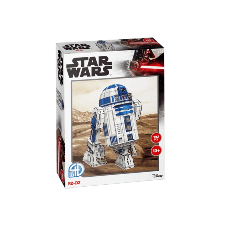4D Paper Model Kit: Star Wars R2D2