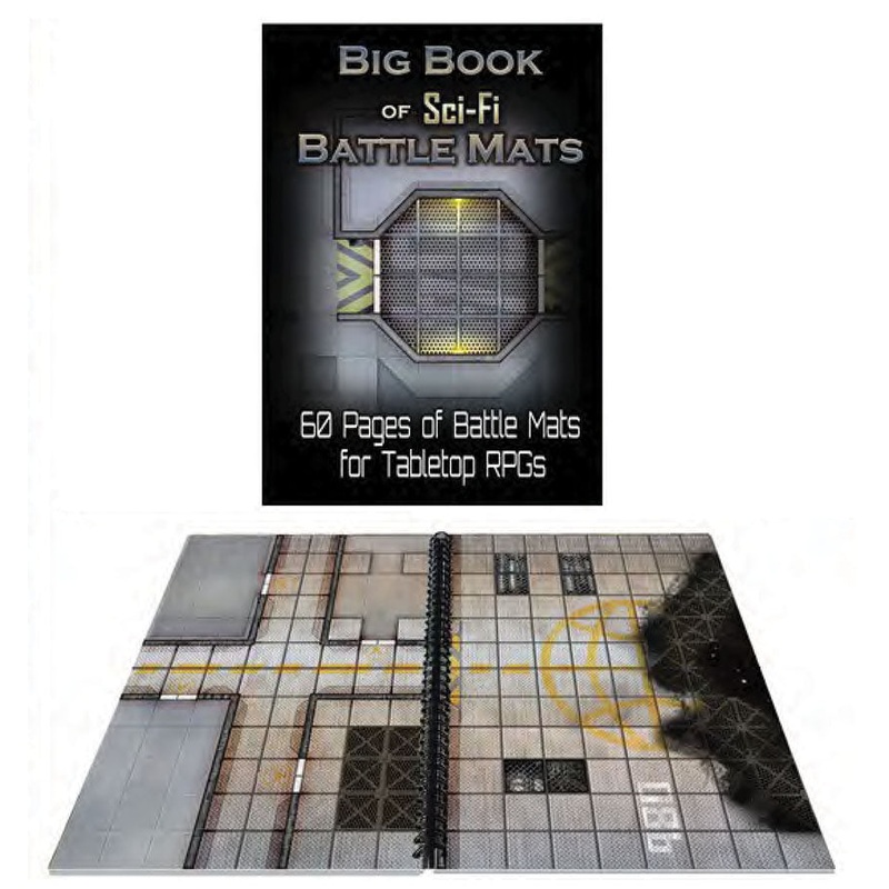 Battle Mats: Big Book of Sci-Fi Battle Mats