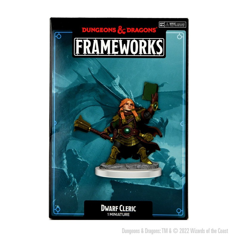 Dungeons & Dragons Frameworks: W01 Dwarf Cleric Female