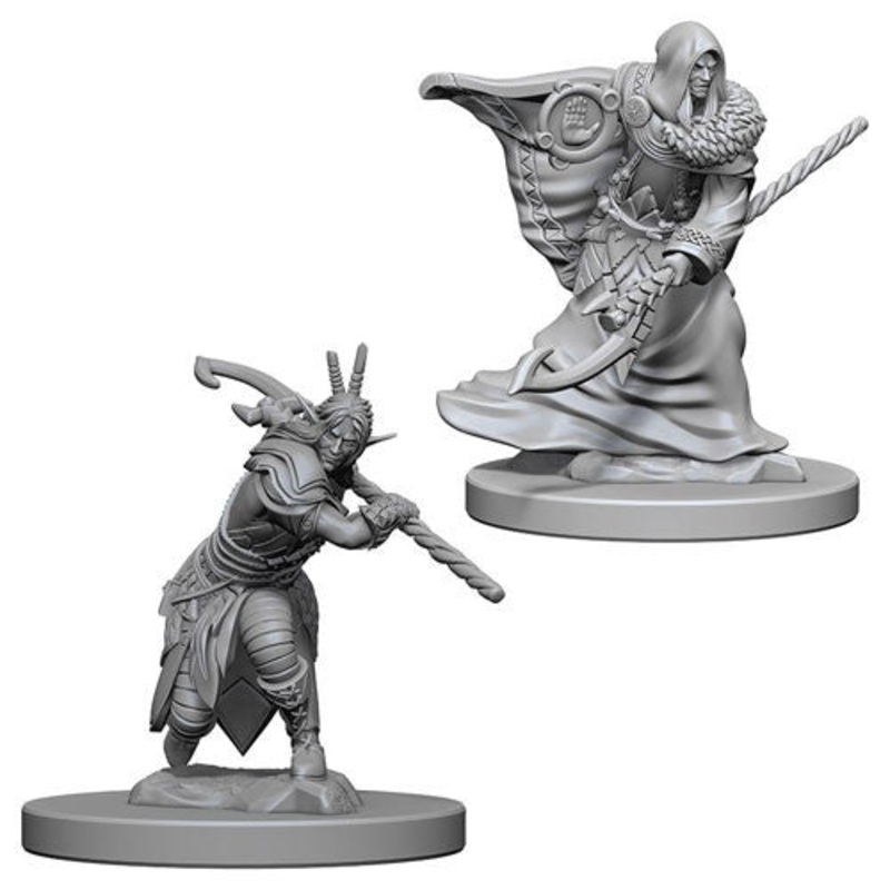 Dungeons & Dragons - Nolzur's Marvelous Unpainted Minis: W4 Male Elf Druid