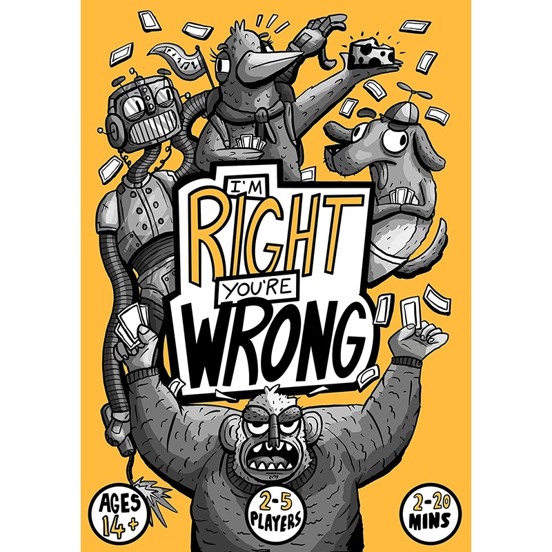 I'm Right You're Wrong - A Light Strategy Game About Arguments!
