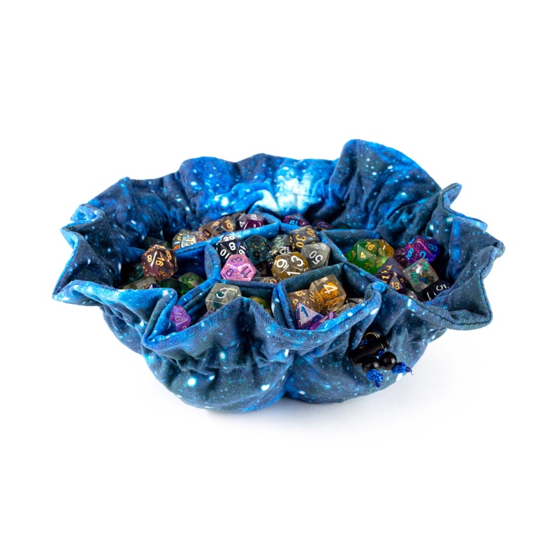 MDG Dice Bag with Pockets: Galaxy