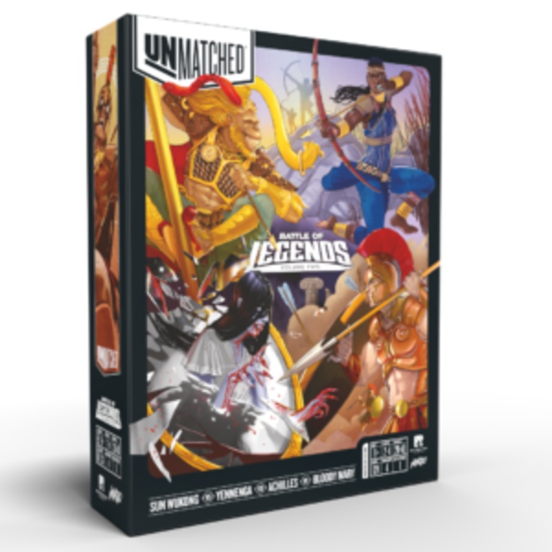 Unmatched: Battle of Legends Vol 2 Achilles, Yennenga, Sun Wukong, Bloody Mary