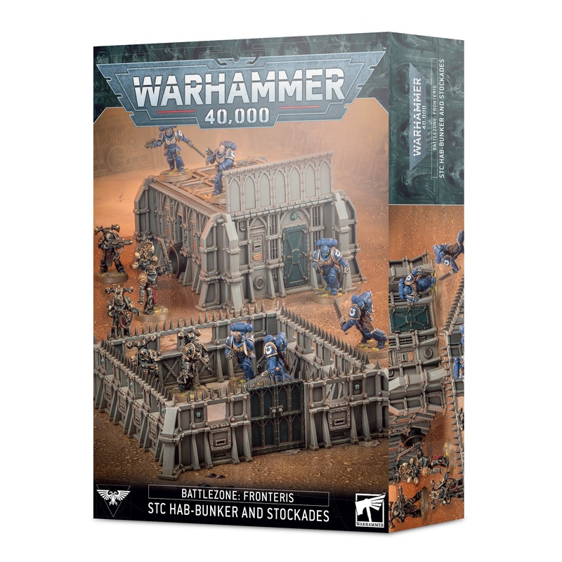 Warhammer 40k Battlezone: Fronteris: STC Hab-Bunkers and Stockades