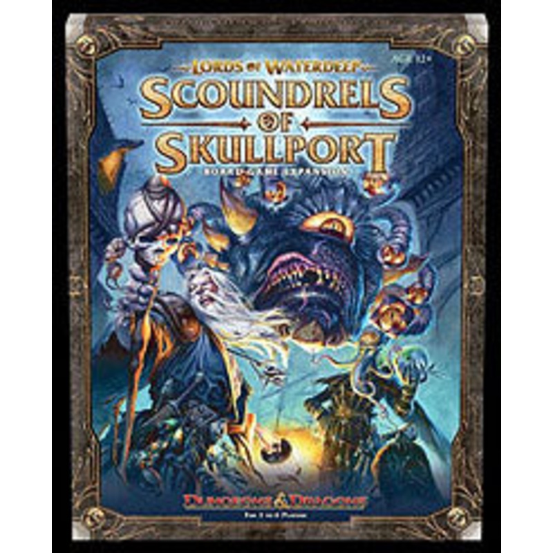Dungeons and Dragons: Lords of Waterdeep Board Game Scoundrels of Skullport Expansion