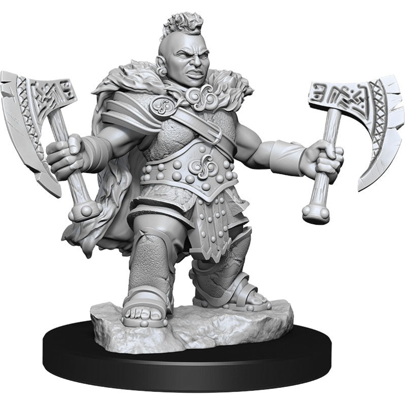 Dungeons & Dragons Frameworks: W01 Dwarf Barbarian Female