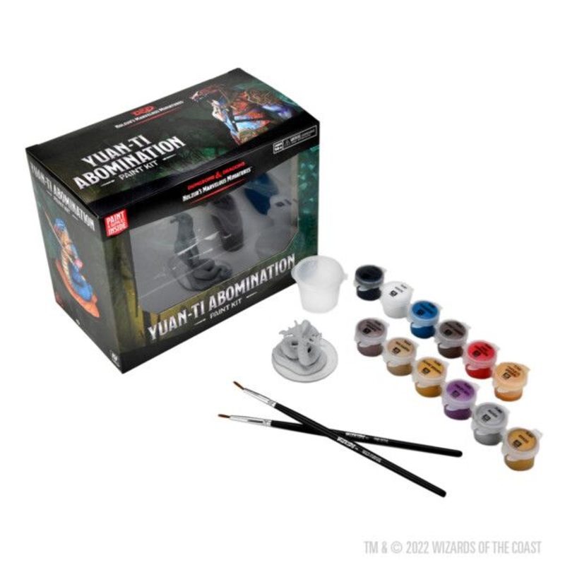 Dungeons & Dragons: Nolzur's Marvelous Unpainted Miniatures Paint Kit - Yuan-Ti Abomination