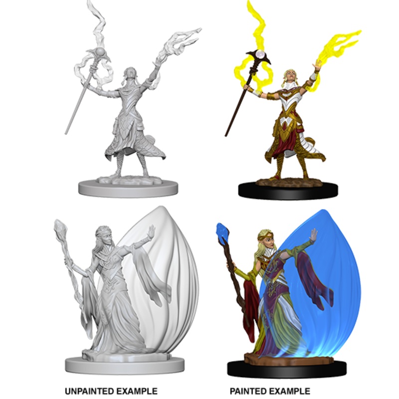 Dungeons & Dragons Nolzur's Marvelous Unpainted Miniatures: W03 Elf Female Wizard