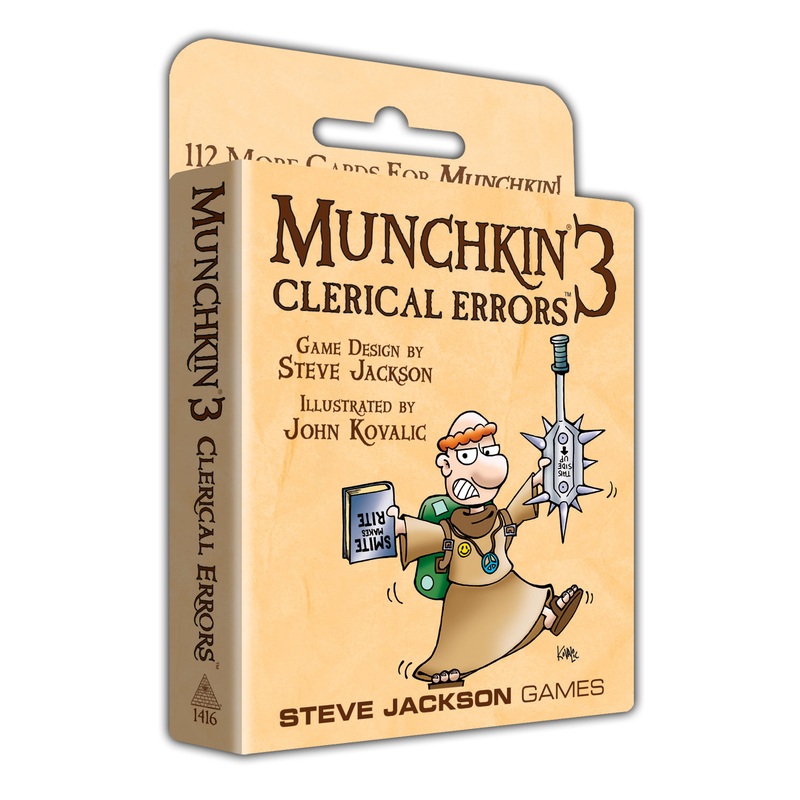 Munchkin 3 - Clerical Errors (Revised)