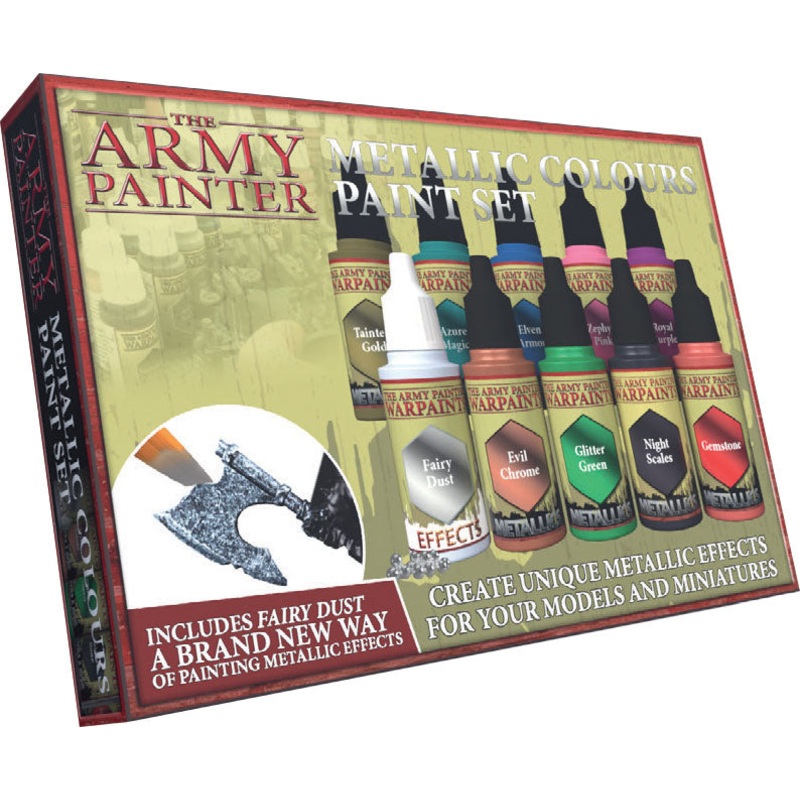 The Army Painter - Warpaints: Metallic Colours Paint Set