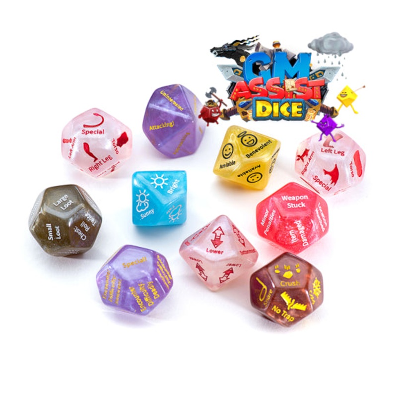 Game Master Assist Dice