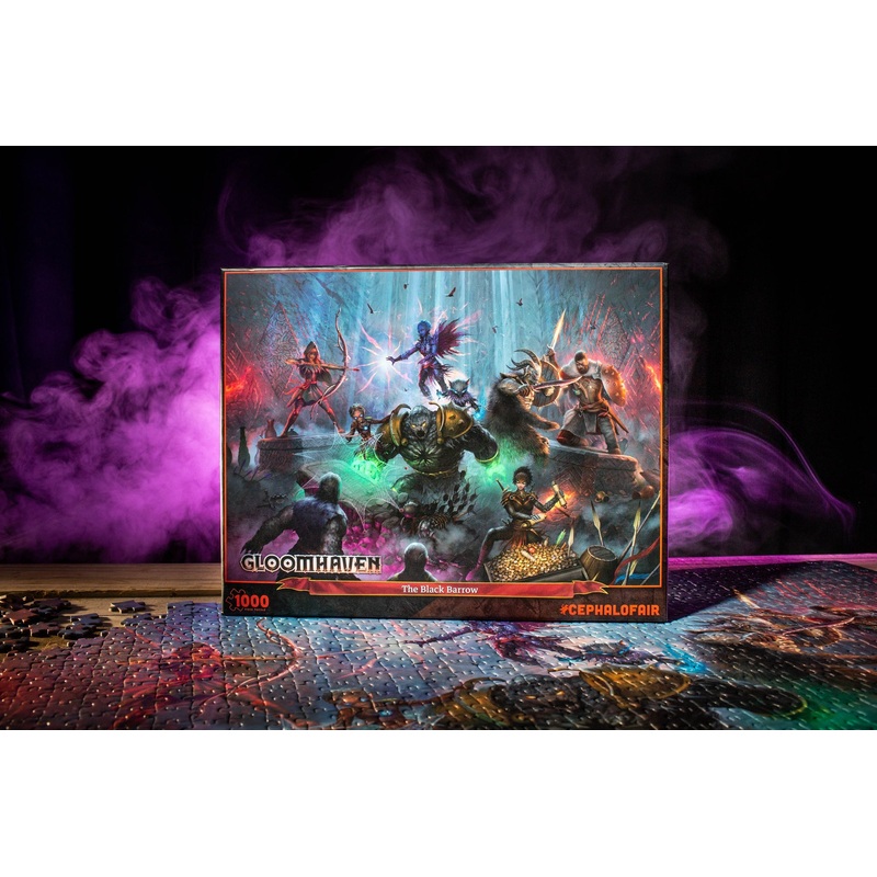 Gloomhaven 1000-Piece Puzzle: The Black Barrow