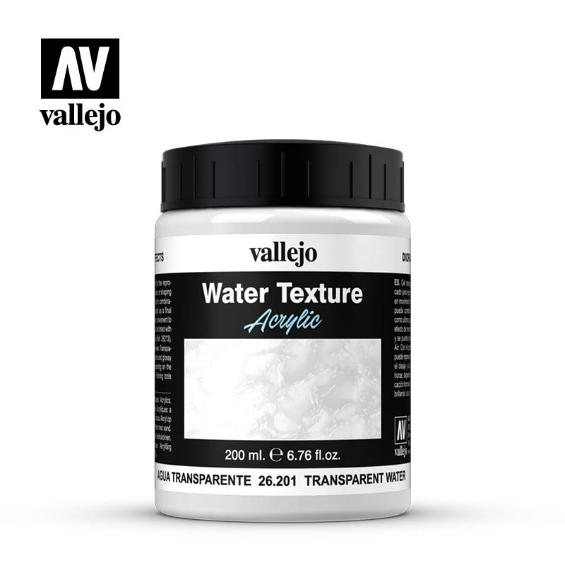 Vallejo Water Texture Acrylic 200 ml