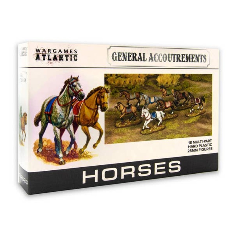 Wargames Atlantic - General Accoutrements: Horses