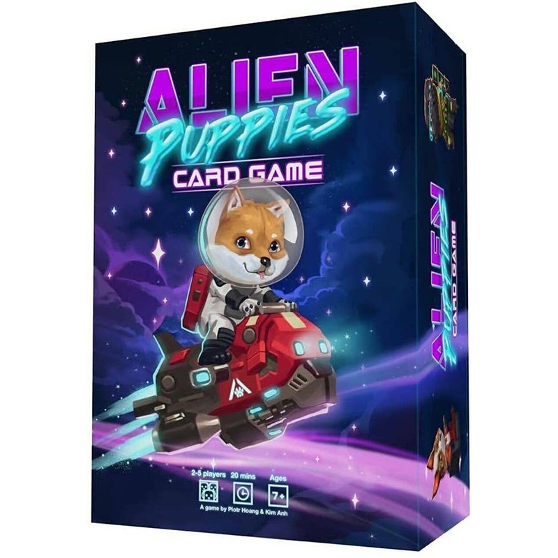 Alien Puppies: A Bark-tastic Sci-Fi Adventure Card Game