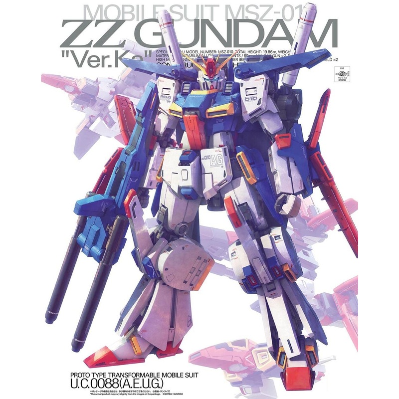 Bandai MG MSZ-010 ZZ Gundam (Ver. Ka)