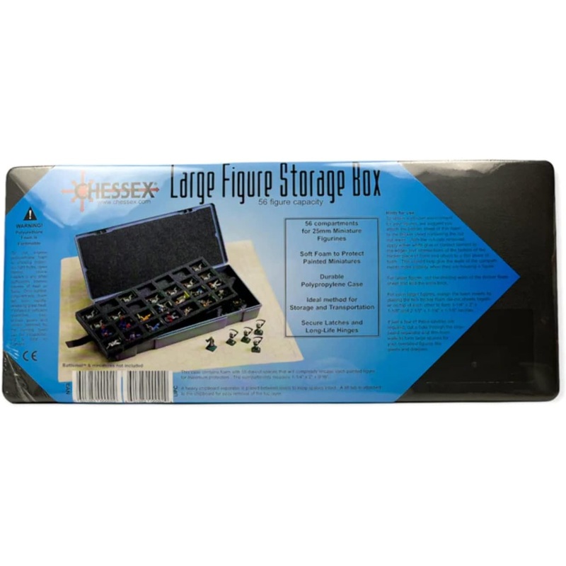 Chessex 56ct Large Figure Storage Box