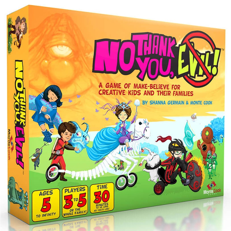 No Thank You, Evil! RPG: A Family-Friendly Adventure in the World of Storia