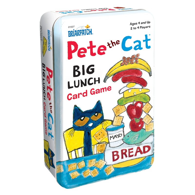 Pete the Cat Big Lunch Card Game - Briarpatch Game Tin