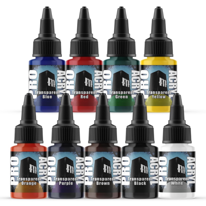 Pro Acryl: Expansion Set #2 - Transparents!