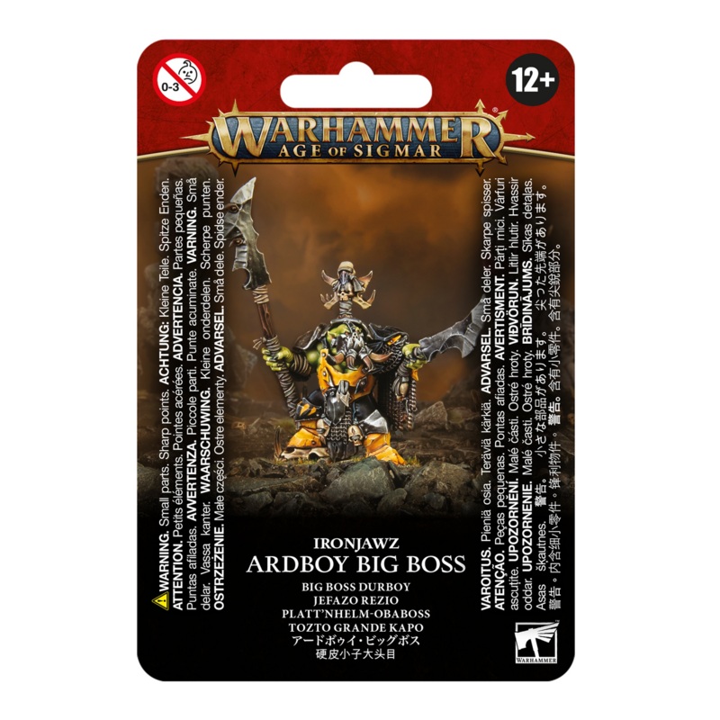 Age of Sigmar:  Orruk Warclans - Ardboy Big Boss