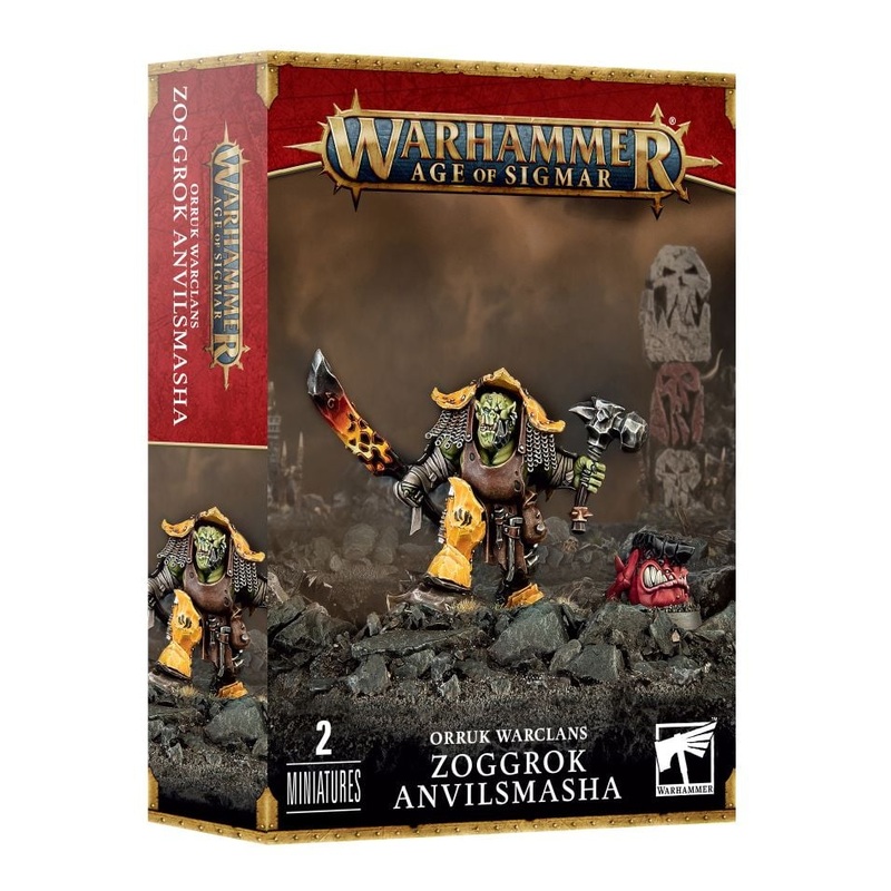 Age of Sigmar: Zoggrok Anvilsmasha - Orruk Warclans Character