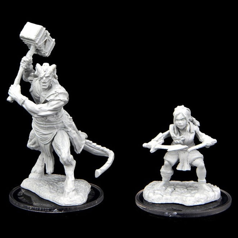 Critical Role Unpainted Miniatures: Clasp Cutthroat & Enforcer