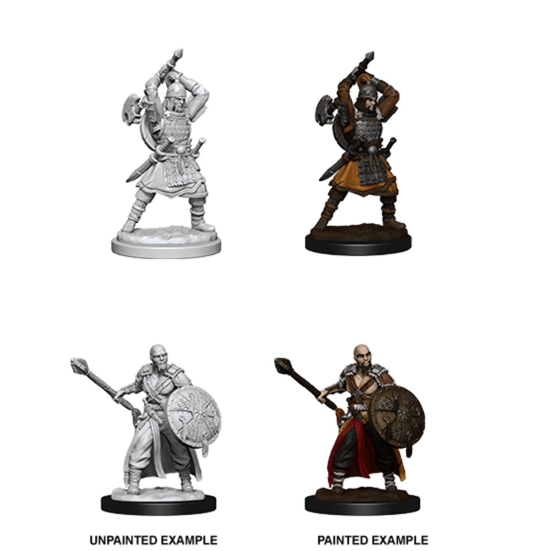 Dungeons & Dragons: Nolzur's Marvelous Unpainted Miniatures - W13 Human Barbarian Male