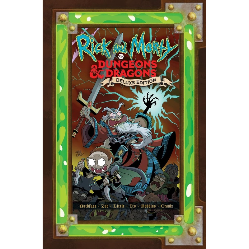 Dungeons & Dragons vs. Rick and Morty (Deluxe Hardcover)