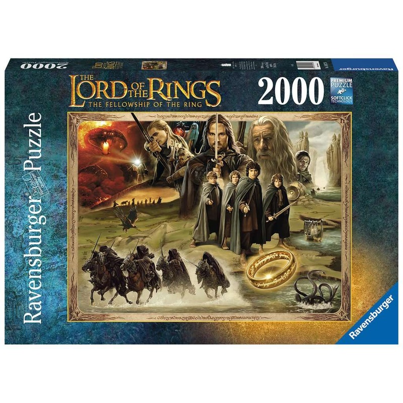 Lord of the Rings 2000 pc Puzzle: The Fellowship of the Ring