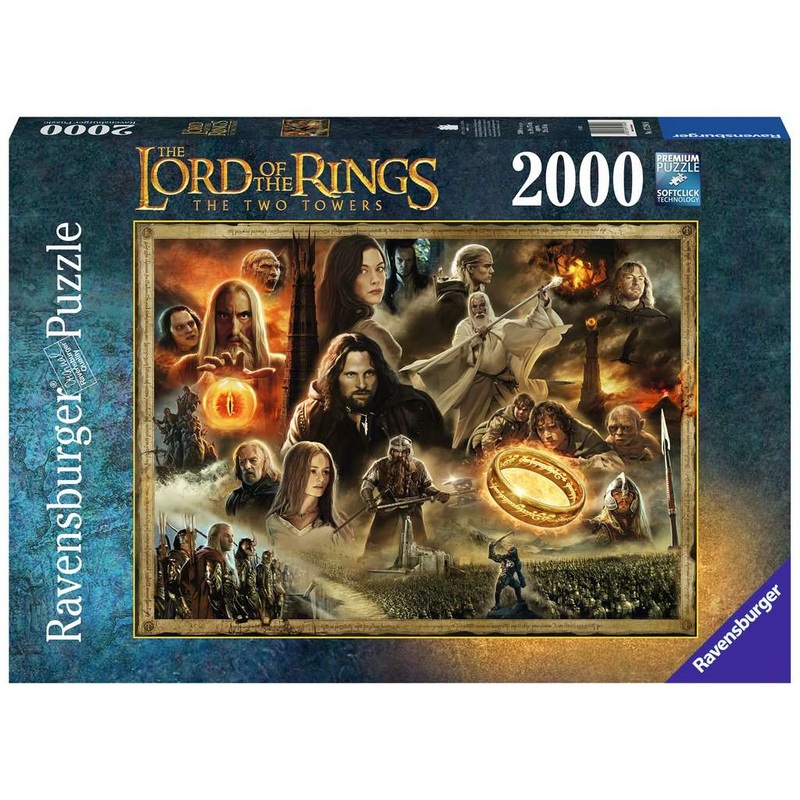 Lord of the Rings 2000 pc Puzzle: The Two Towers