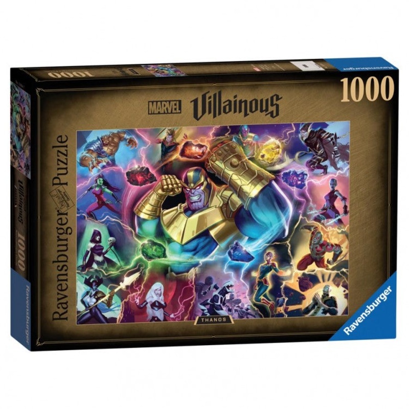 Marvel Villainous 1000 pc Puzzle: Thanos