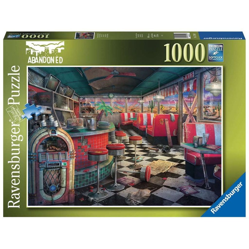 Ravensburger 1000 pc Puzzle: Abandoned Diner