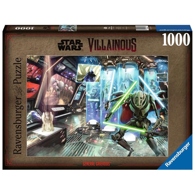 Star Wars Villainous 1000 pc Puzzle: General Grievous