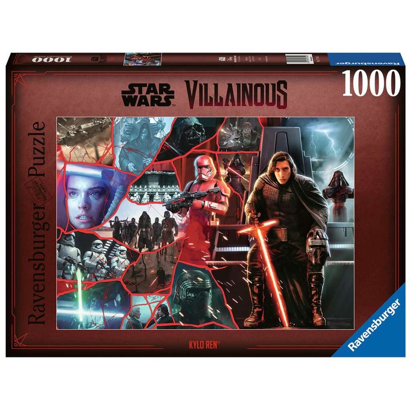 Star Wars Villainous 1000 pc Puzzle: Kylo Ren