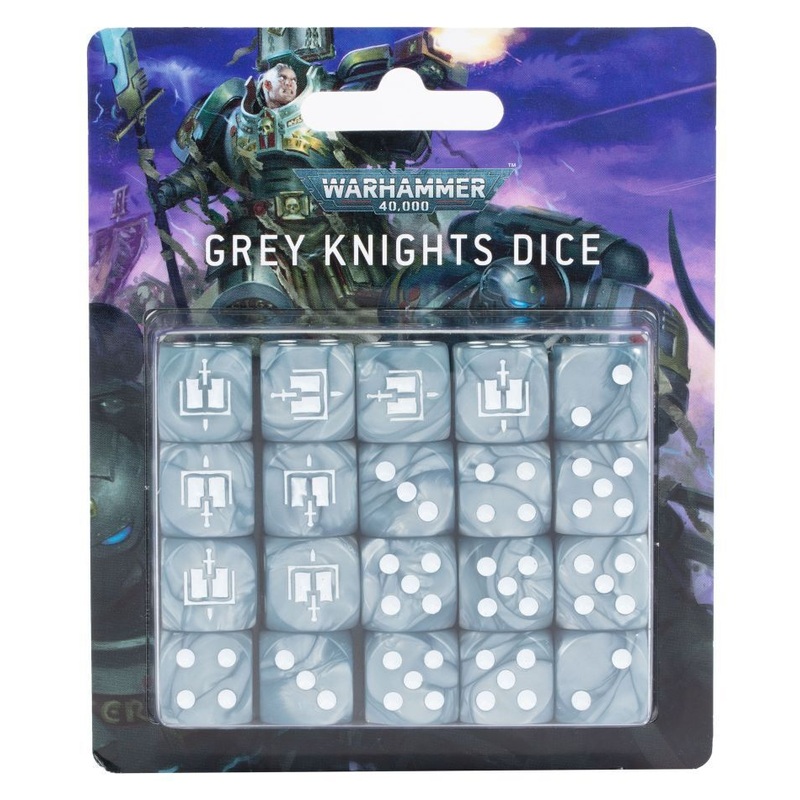 Warhammer 40k Dice: Grey Knights